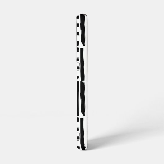 Coque Samsung Galaxy Pinceau monochrome Art Galaxy S22 Coque (Côté gauche)