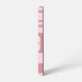 Coque Samsung Galaxy Pink 60's 70's Abstrait nom Motif (Côté gauche)