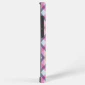 Coque Samsung Galaxy Pink and Blue Gingham Check Phone Case (Côté droit)