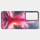 Coque Samsung Galaxy Pink blast (Côté gauche)