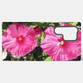 Coque Samsung Galaxy Pink Hibiscus Flower Phone Case (Verso Horizontal)