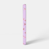 Coque Samsung Galaxy Pink Triangle Geometric Pattern (Côté gauche)