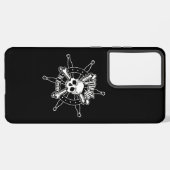 Coque Samsung Galaxy Pirate Samsung Téléphone Case S21 Ultra (Côté gauche)