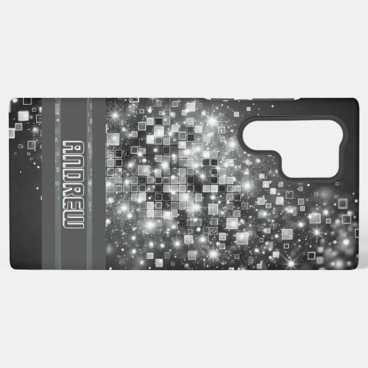 Coque Samsung Galaxy Pixel Bokeh (Verso Horizontal)
