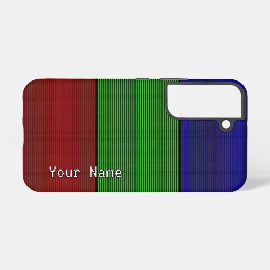 Coque Samsung Galaxy Pixel géant -  (Verso Horizontal)