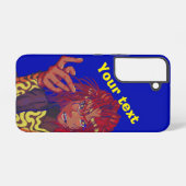 Coque Samsung Galaxy Pixel girl changing (Verso Horizontal)