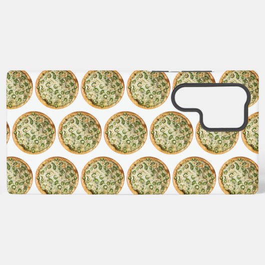 Coque Samsung Galaxy Pizza (Verso Horizontal)
