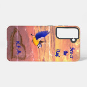 Coque Samsung Galaxy Plage d'oiseaux marins (Verso Horizontal)