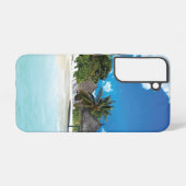 Coque Samsung Galaxy Plage exotique (Verso Horizontal)