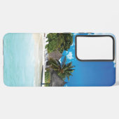 Coque Samsung Galaxy Plage exotique  (Côté gauche)