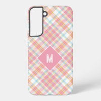 Plaid Monogramme personnalisé / Motif Tartan