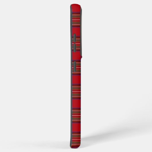 Coque Samsung Galaxy Plaid Red Green Script Stewart Tartan (Côté droit)