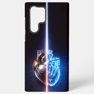 Coque Samsung Galaxy Plan de cœur mécanique