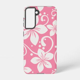 Coque Samsung Galaxy Plumeria Tourbillon Rose Clair
