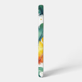 Coque Samsung Galaxy Plumes d'aquarelle design de couverture (Côté gauche)