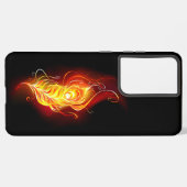 Coque Samsung Galaxy Plumes de paquetage de feu (Côté gauche)