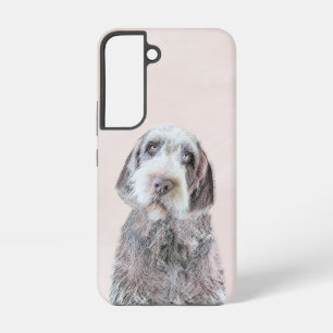 Coque Samsung Galaxy Pointing à poils durs Peinture Griffon - Art Chien