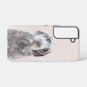 Coque Samsung Galaxy Pointing à poils durs Peinture Griffon - Art Chien (Verso Horizontal)