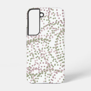 Coque Samsung Galaxy Points blancs Abstraits violets