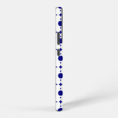 Coque Samsung Galaxy Points bleus de marine, motif à pois, Points (Côté droit)