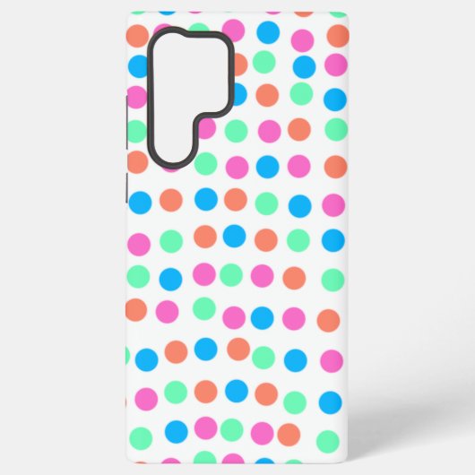 Coque Samsung Galaxy Points Pastel Printemps (Verso)