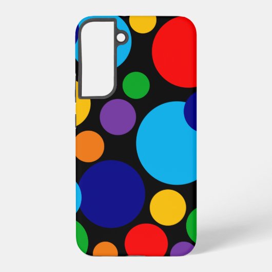 Coque Samsung Galaxy Points polka (Verso)