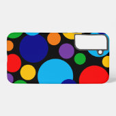 Coque Samsung Galaxy Points polka (Verso Horizontal)