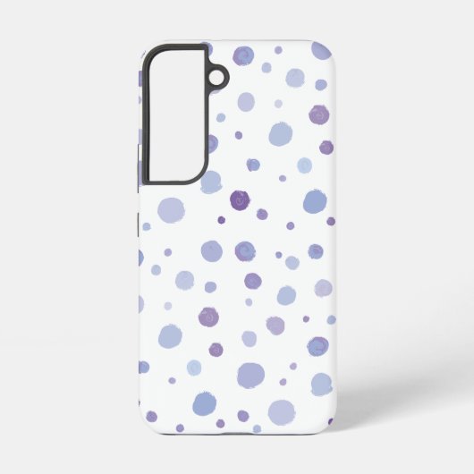 Coque Samsung Galaxy pois peint à la main (Verso)