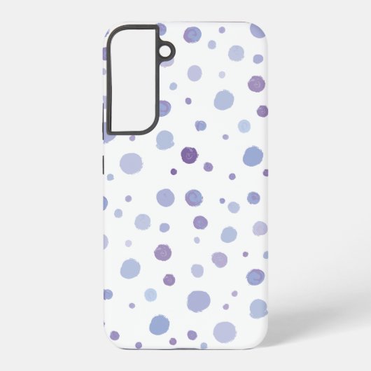 Coque Samsung Galaxy pois peints à la main (Verso)