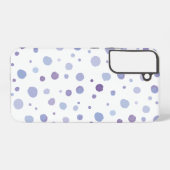 Coque Samsung Galaxy pois peints à la main (Verso Horizontal)