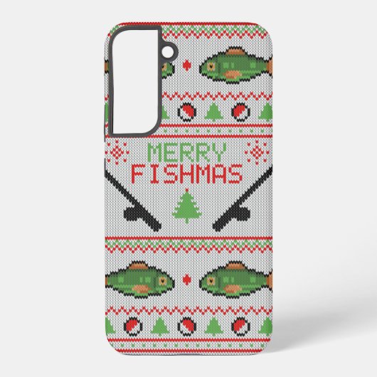 Coque Samsung Galaxy Poisson laide de Noël (Verso)