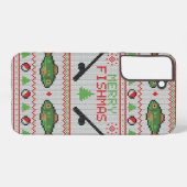 Coque Samsung Galaxy Poisson laide de Noël (Verso Horizontal)