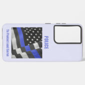 Coque Samsung Galaxy Police (Côté gauche)
