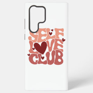 Coque Samsung Galaxy Police de caractères ondulée des années 70 "Self L