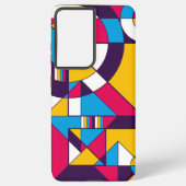 Coque Samsung Galaxy Poly Polyamory Pride Géométrique Abstraite (Verso)