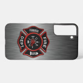 Coque Samsung Galaxy Pompiers Deluxe (Verso Horizontal)