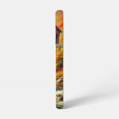 Coque Samsung Galaxy pont couvert d'automne classique (Côté gauche)