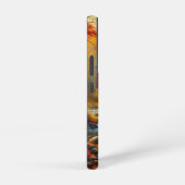 Coque Samsung Galaxy pont couvert d'automne classique (Côté droit)