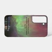 Coque Samsung Galaxy Pont Mackinac Aurora Samsung Coque (Verso Horizontal)