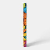 Coque Samsung Galaxy Pop Art Tournesol Splash (Côté gauche)