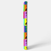 Coque Samsung Galaxy Pop Geisha Carrés (Verso Horizontal)