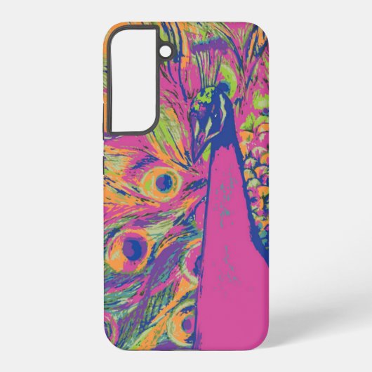 Coque Samsung Galaxy Pop Peacock (Verso)