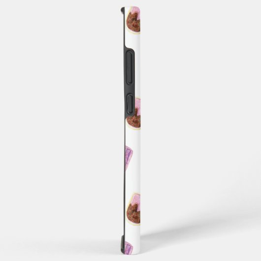 Coque Samsung Galaxy Popsicules et Cupcakes rose (Côté droit)