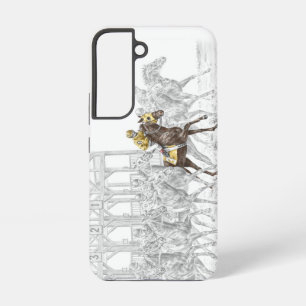 Coque Samsung Galaxy Porte de départ de course de chevaux
