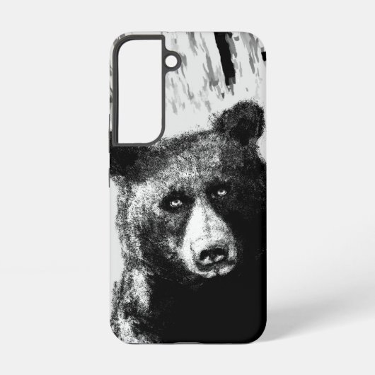 Coque Samsung Galaxy Portrait de l'ours (Verso)