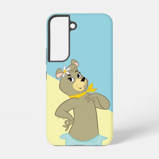 Coque Samsung Galaxy Pose Joueuse de Cindy Bear (Verso)