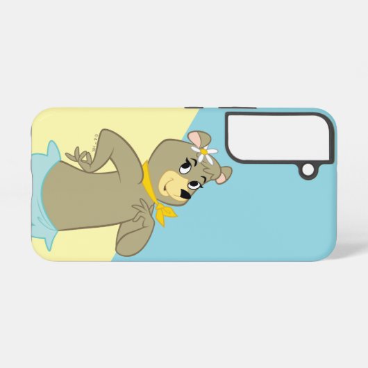 Coque Samsung Galaxy Pose Joueuse de Cindy Bear (Verso Horizontal)