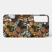 Coque Samsung Galaxy Poster de animal. Ailes papillons. (Verso Horizontal)