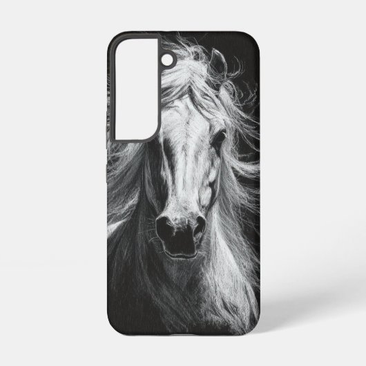 Coque Samsung Galaxy     Primal Power 001 – Cheval Blanc (Verso)