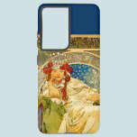 Coque Samsung Galaxy Princesse Hyacinth<br><div class="desc">Le ballet-pantomime d'Oskar Nedbal, la princesse Hyacinth, a été créé en 1911 au Théâtre National de Prague, avec le livret de Ladislav Novák. L'affiche de Mucha faisant la publicité de la performance présente le portrait de l'actrice populaire Andula Sedláčková, qui a joué le rôle de titre. Un forgeron de village...</div>